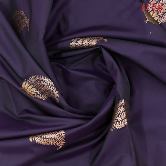 Indigo Soft Art Silk Saree