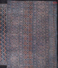 Black Kadhi Tussar Silk Saree