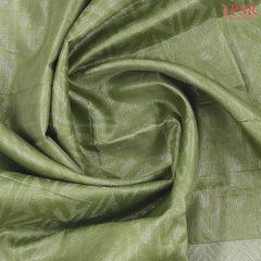 Asparagus Green Soft Silk Saree