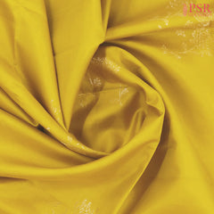 Mustard Yellow Soft Silk Saree