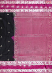 Black Soft Art Silk Saree