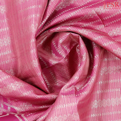 Mulberry Pink Soft Silk Saree
