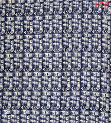 Dark Blue Assam Silk Dress Material