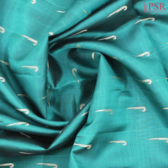 Egyptian Teal Soft Silk Mix Saree