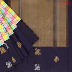Multicolor Kanchipuram Silk Saree