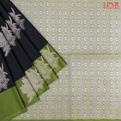 Black Soft Art Silk Saree