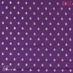 Royal Purple Georgette Saree