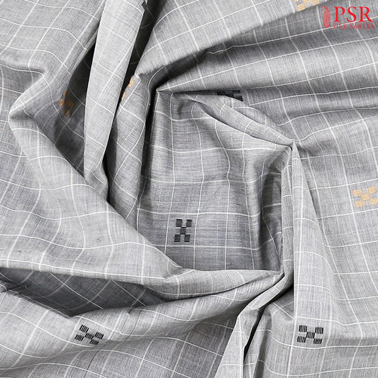 Grey Kovai Cotton Saree