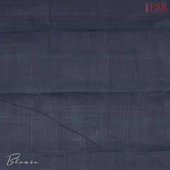 Cyan Blue Kanchi Cotton Saree