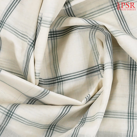 Off White Kanchi Cotton Saree