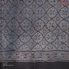 Black Kadhi Tussar Silk Saree
