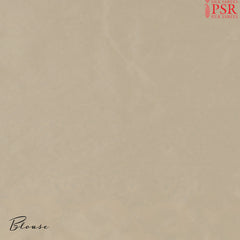 Tussar Beige Summer Silk Saree