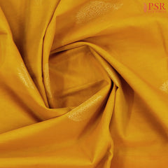 Mustard Yellow Silk Cotton Saree