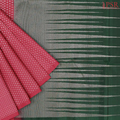 Raspberry Maroon Soft Silk Saree