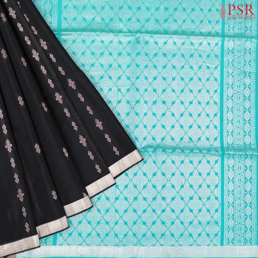 Black Silk Cotton Saree