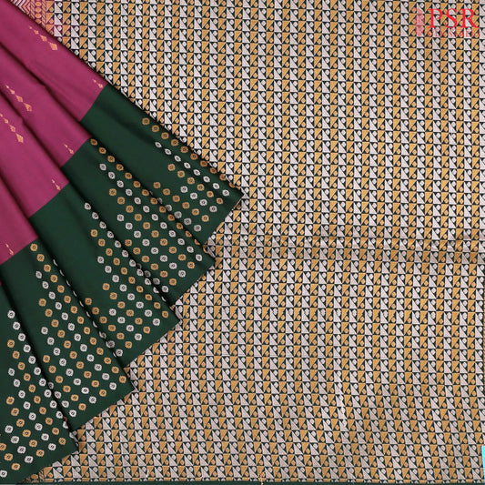 Fandango Purple Soft Art Silk Saree
