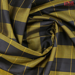 Black Kanchipuram Silk Saree