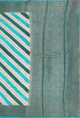 Tricolor Chanderi Silk Cotton Saree