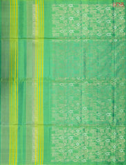 Green & Yellow Soft Silk Saree