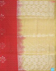 Red Soft Art Silk Saree