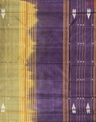 Olive Haze Vazhainaar Silk Saree