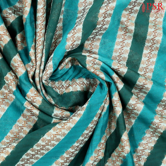 Tricolor Chanderi Silk Cotton Saree