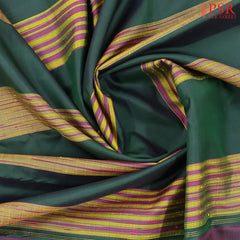 Dark Green Fancy Kanchipuram Silk Saree
