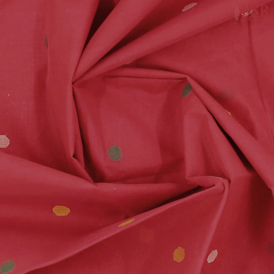 Red Bengal Cotton Saree