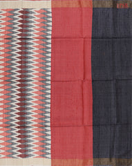 Beige Kadhi Tussar Silk Saree
