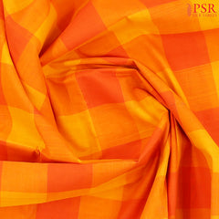 Yellow & Orange Kovai Cotton Saree