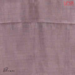 Dusty Mauve Tissue Saree