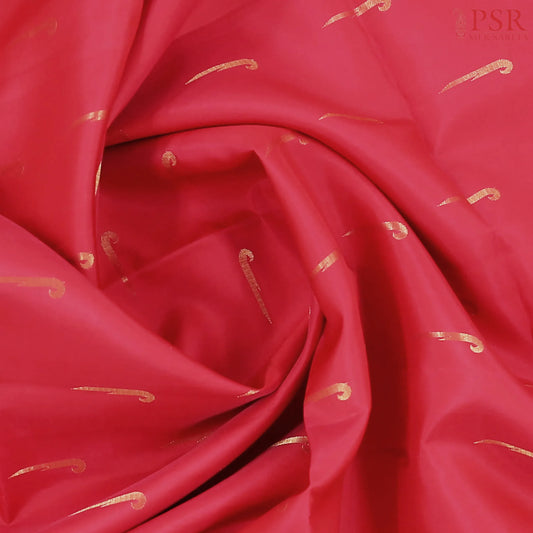 Spanish Red Soft Silk Mix Saree