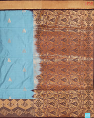 Pacific Blue Soft Art Silk Saree