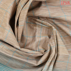 Tan Kanchi Cotton Saree