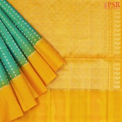 Jade Green Soft Silk Saree