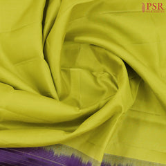 Citrus Green Soft Silk Saree