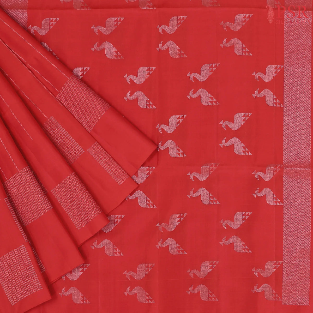 Red Soft Silk Saree