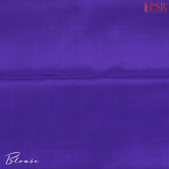 Sky Blue Mysore Silk Saree
