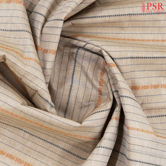 Tussar Beige Kalakshetra Kovai Cotton Saree