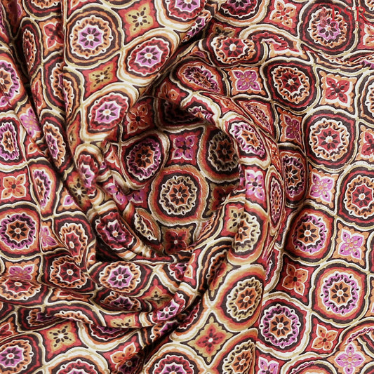 Carob Brown Munga Silk Saree