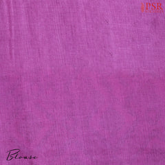 Violet Pink Banaras Tussar Silk Saree