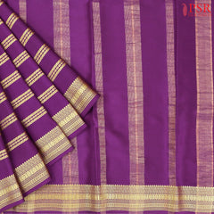 Almond Beige Mysore Silk Saree