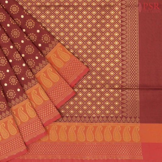 Maroon Summer Silk Saree