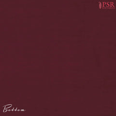 Maroon Assam Silk Dress Material