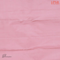 Indigo Kanchipuram Jacquard Silk Saree