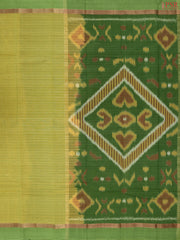 Olive Yellow Kovai Cotton Saree