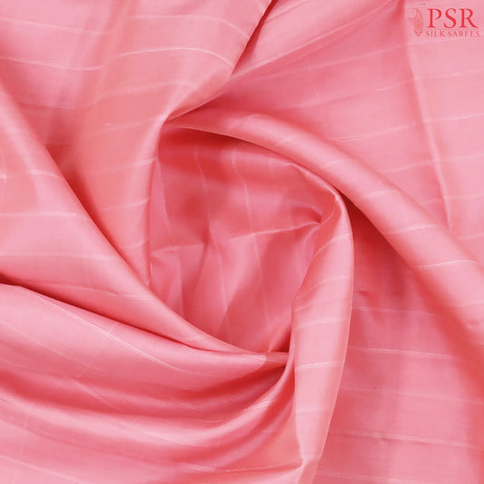 Flamingo Pink Soft Silk Saree