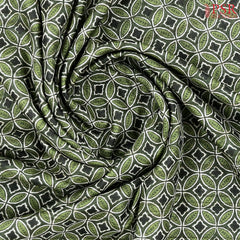 Dark Green Semi Tussar Saree