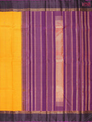 Marigold Yellow Kanchipuram Silk Saree