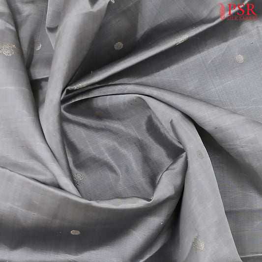 Grey Soft Silk Saree